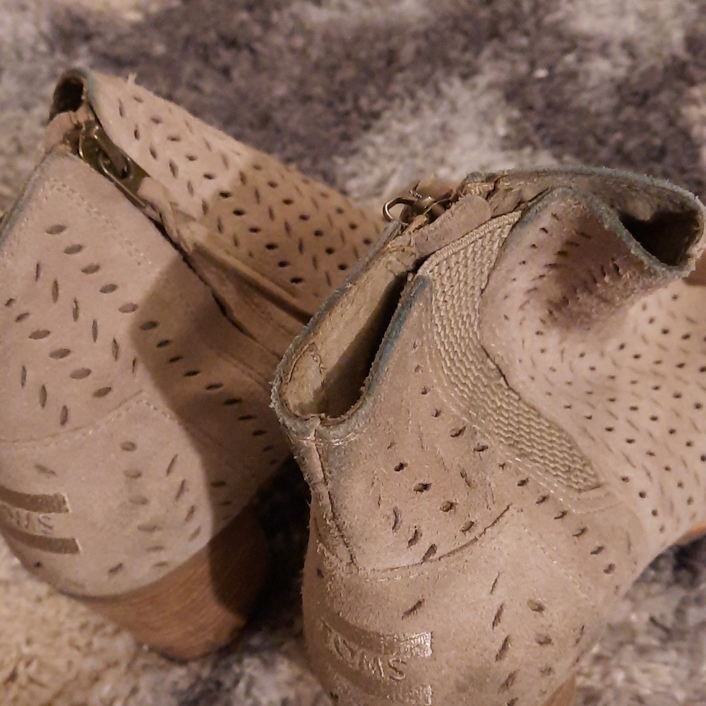 Toms Heeled Sandal Shoe - Picture 6 of 10